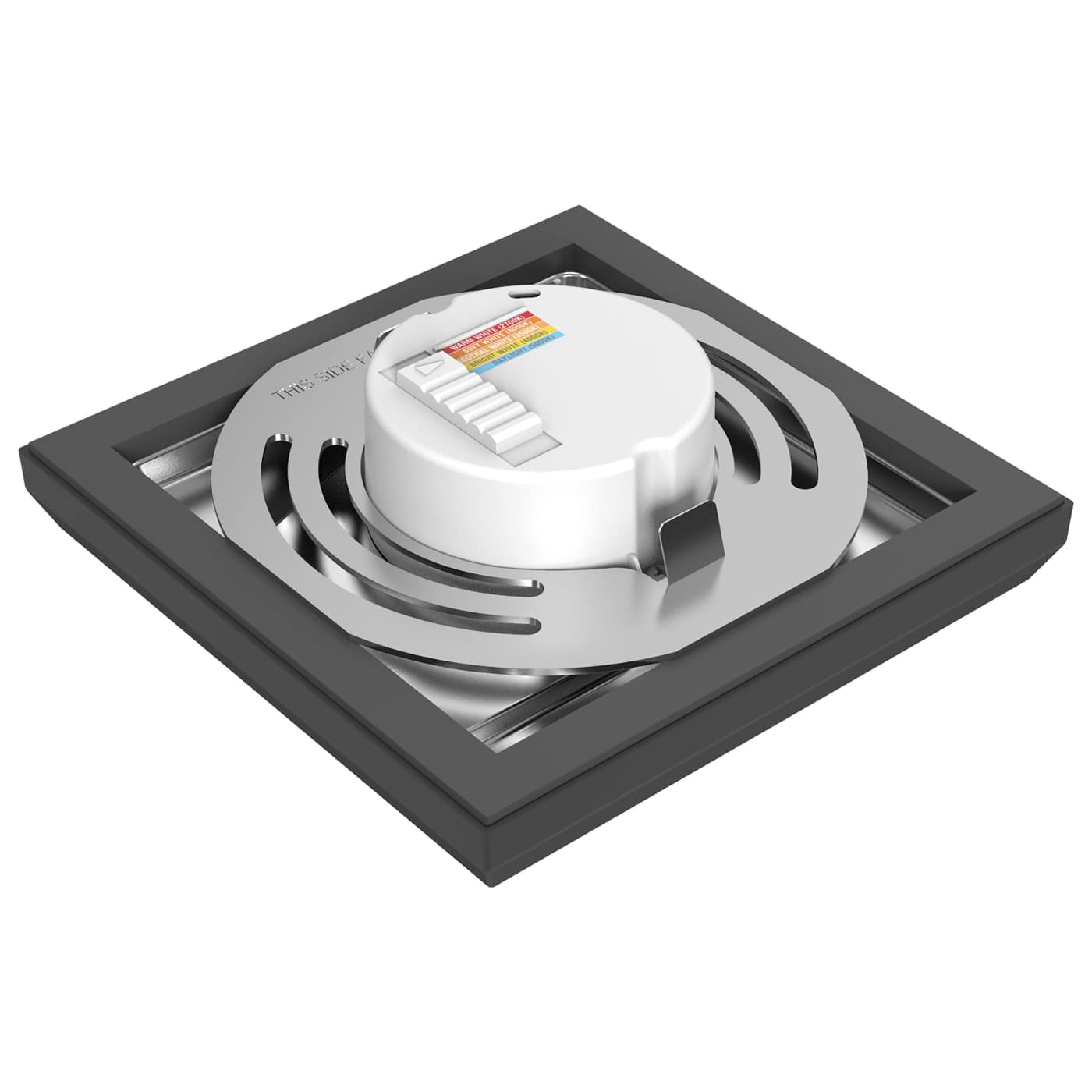 BLINK 9W LED 5" SQ BLACK - 62-1705