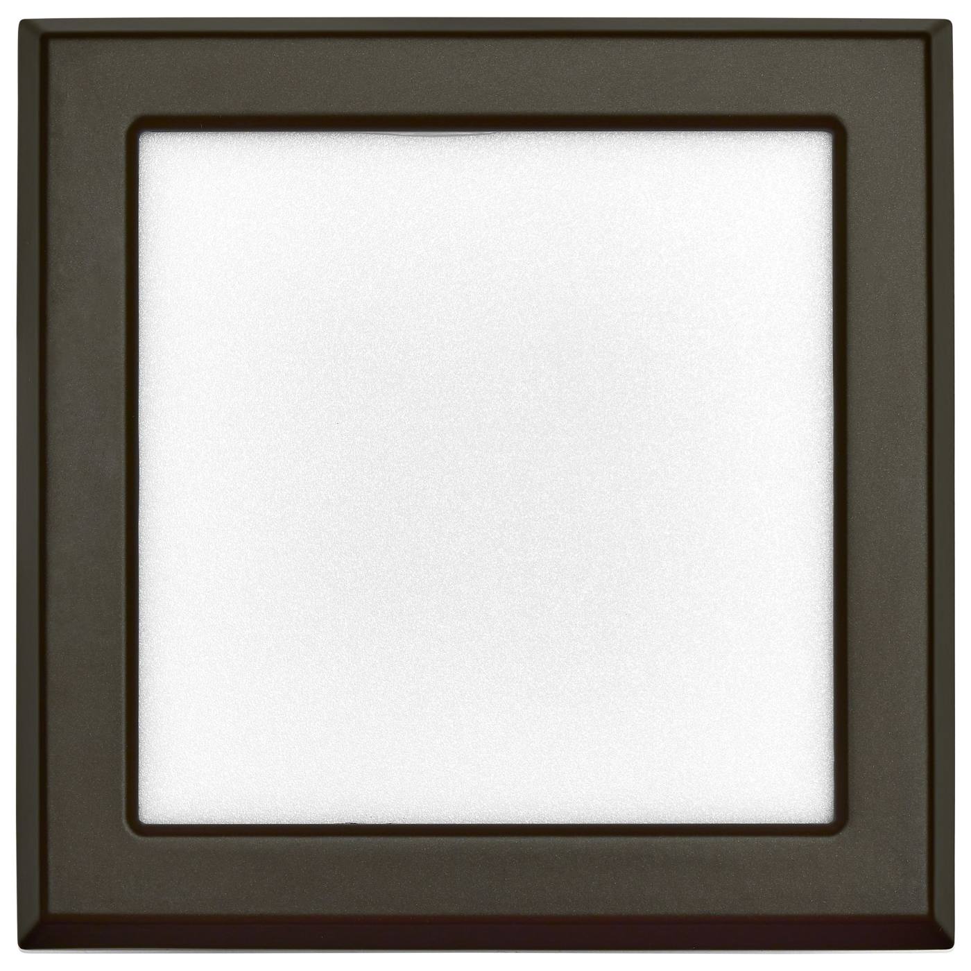 BLINK 9W LED 5" SQ BRONZE - 62-1706