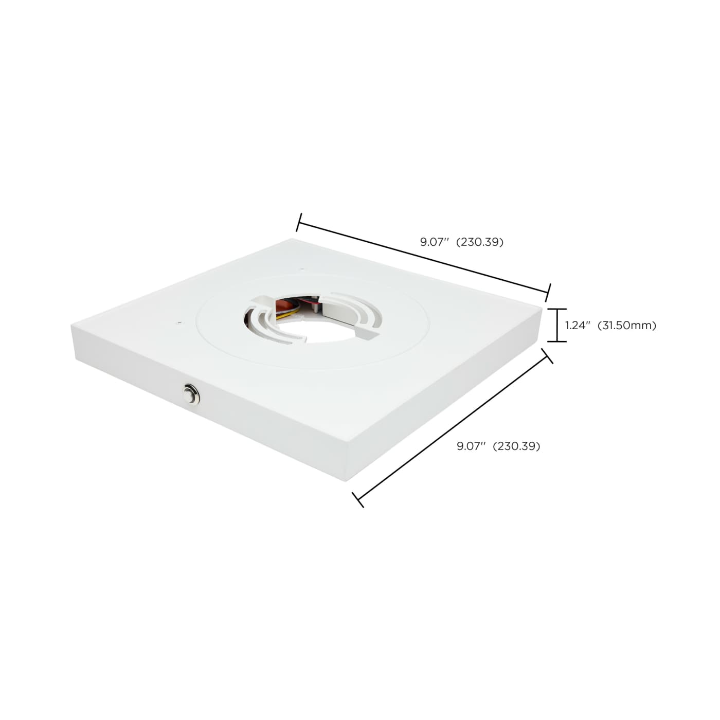 9" SQ BLINK PRO EM BATT BACKUP - 62-1757-EM