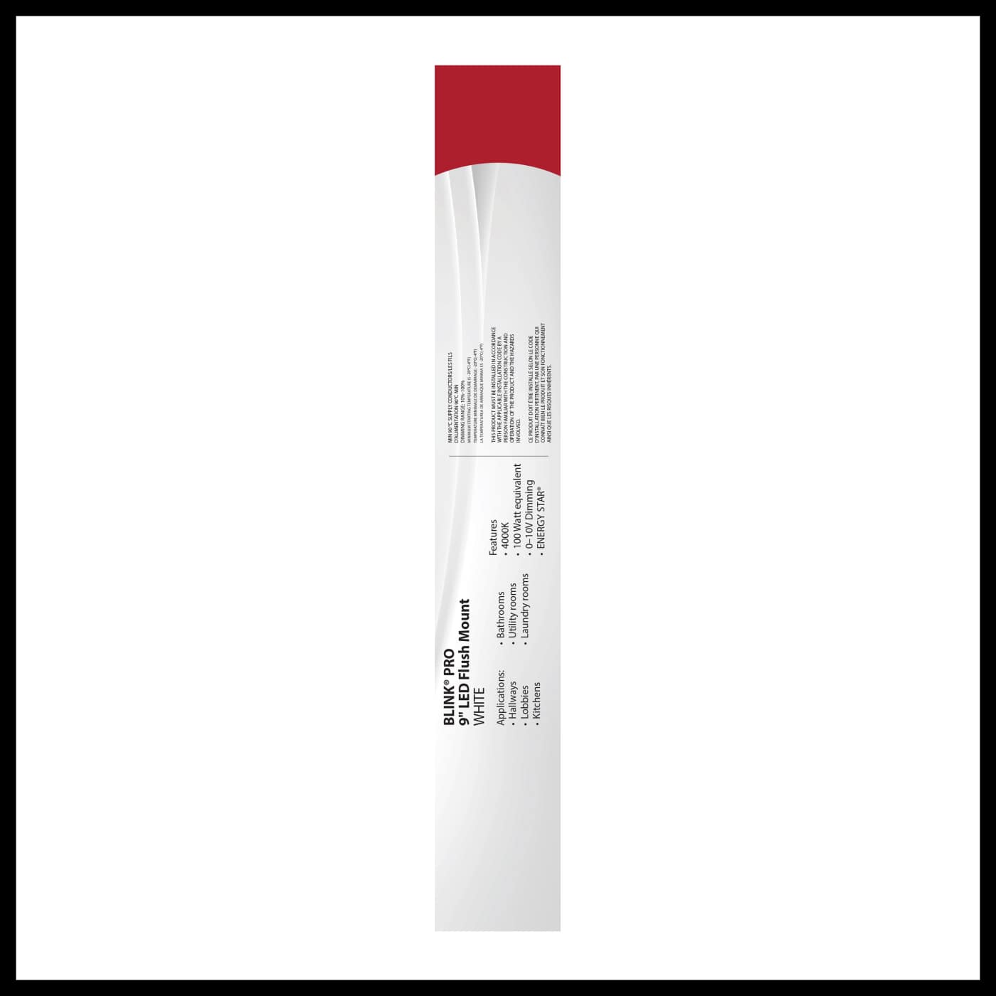 BLINK 9" SQUARE 13W 0-10V - 62-1759