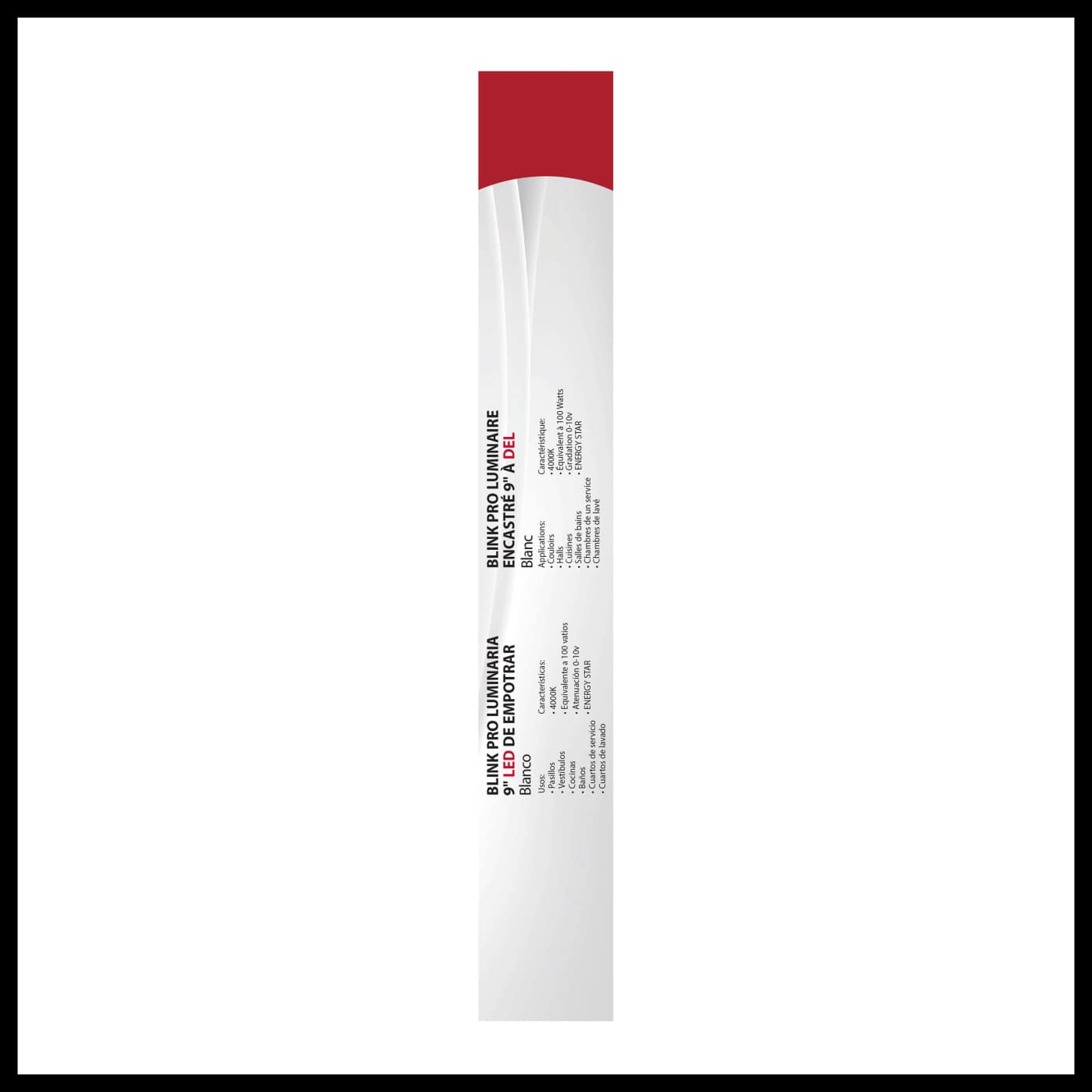 BLINK 9" SQUARE 13W 0-10V - 62-1759