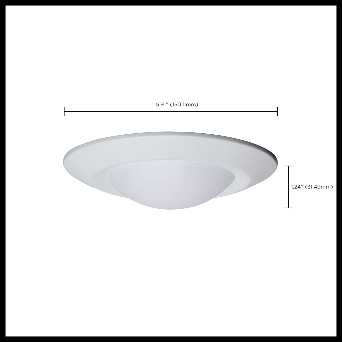 LED 6" DISK ROUND 10W - 62-1761