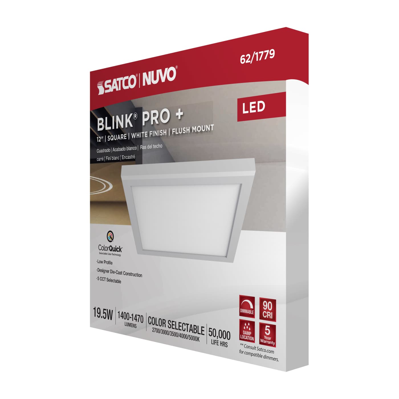 BLINK PRO PLUS 19.5W 12 SQUARE - 62-1779