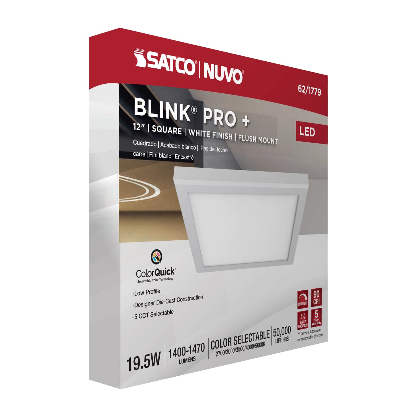 BLINK PRO PLUS 19.5W 12 SQUARE - 62-1779