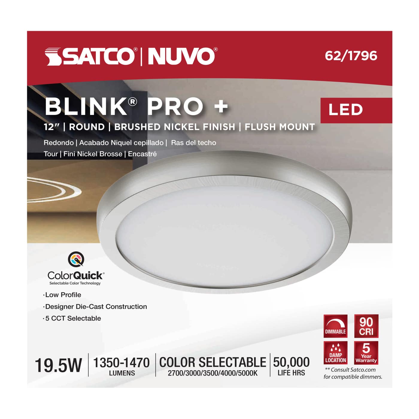 BLINK PRO PLUS 19.5W 12 ROUND - 62-1796