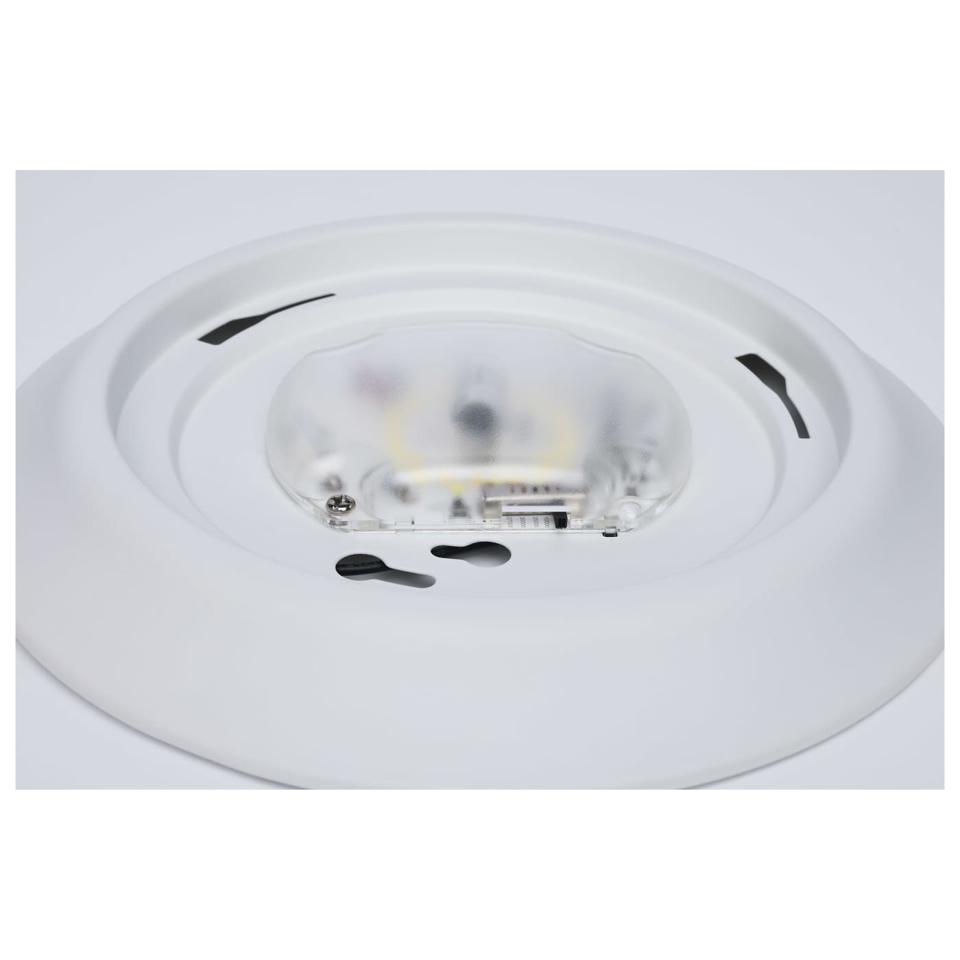 7" LED DISK LIGHT WHITE FINISH - 62-1800R1