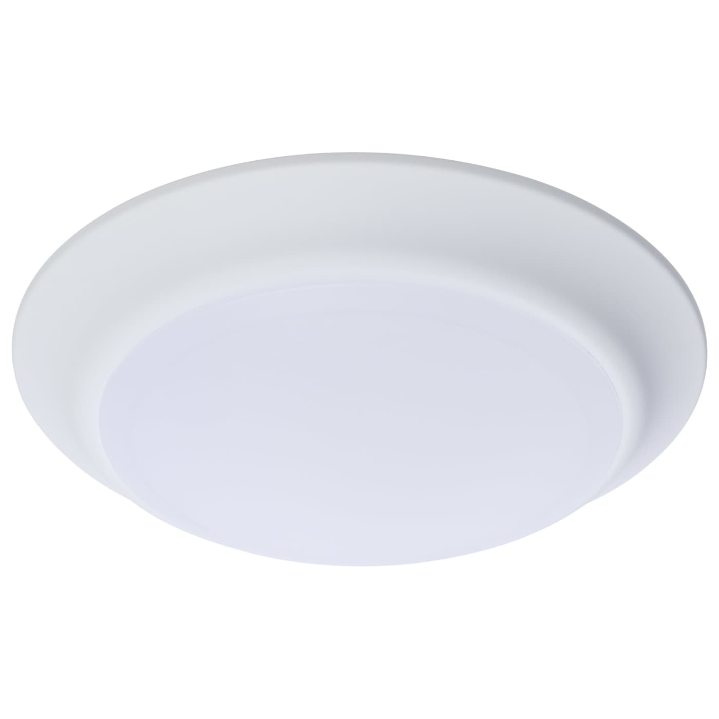 7" LED DISK LIGHT WHITE FINISH - 62-1801R1