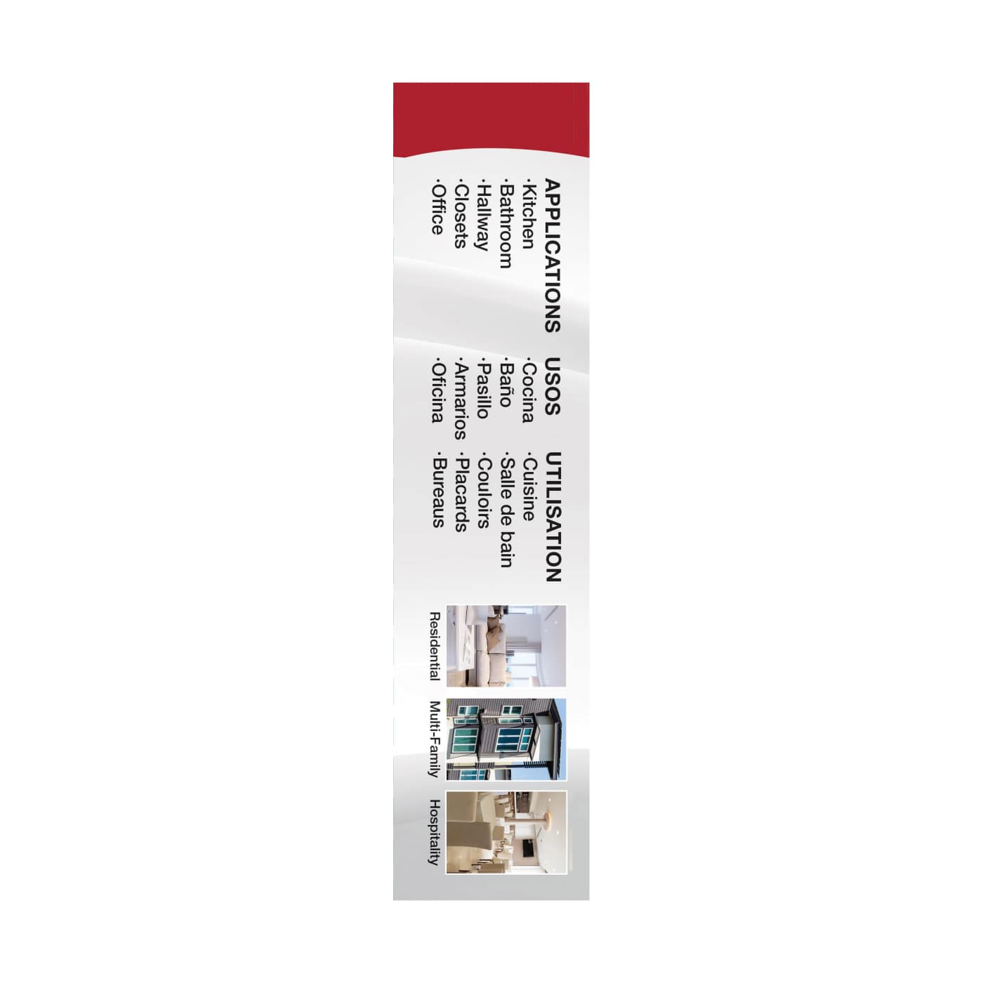 7" LED 8W DISK LIGHT WHITE - 62-1805