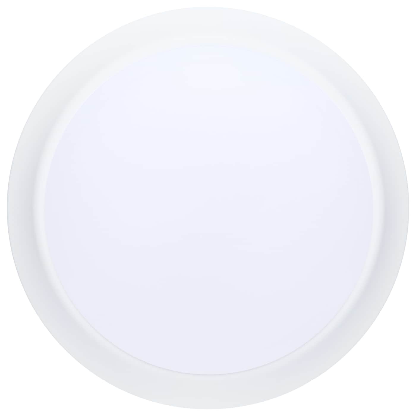 10" LED DISK LIGHT WHITE FIN - 62-1811R1