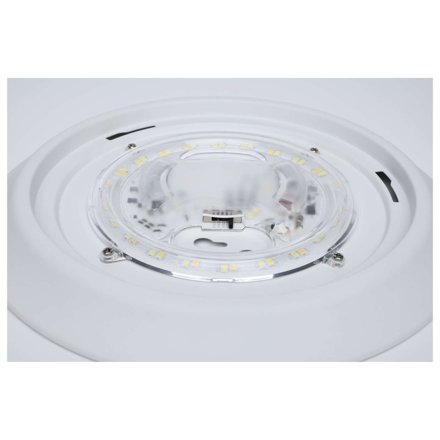 10" LED DISK LIGHT WHITE FIN - 62-1811R1