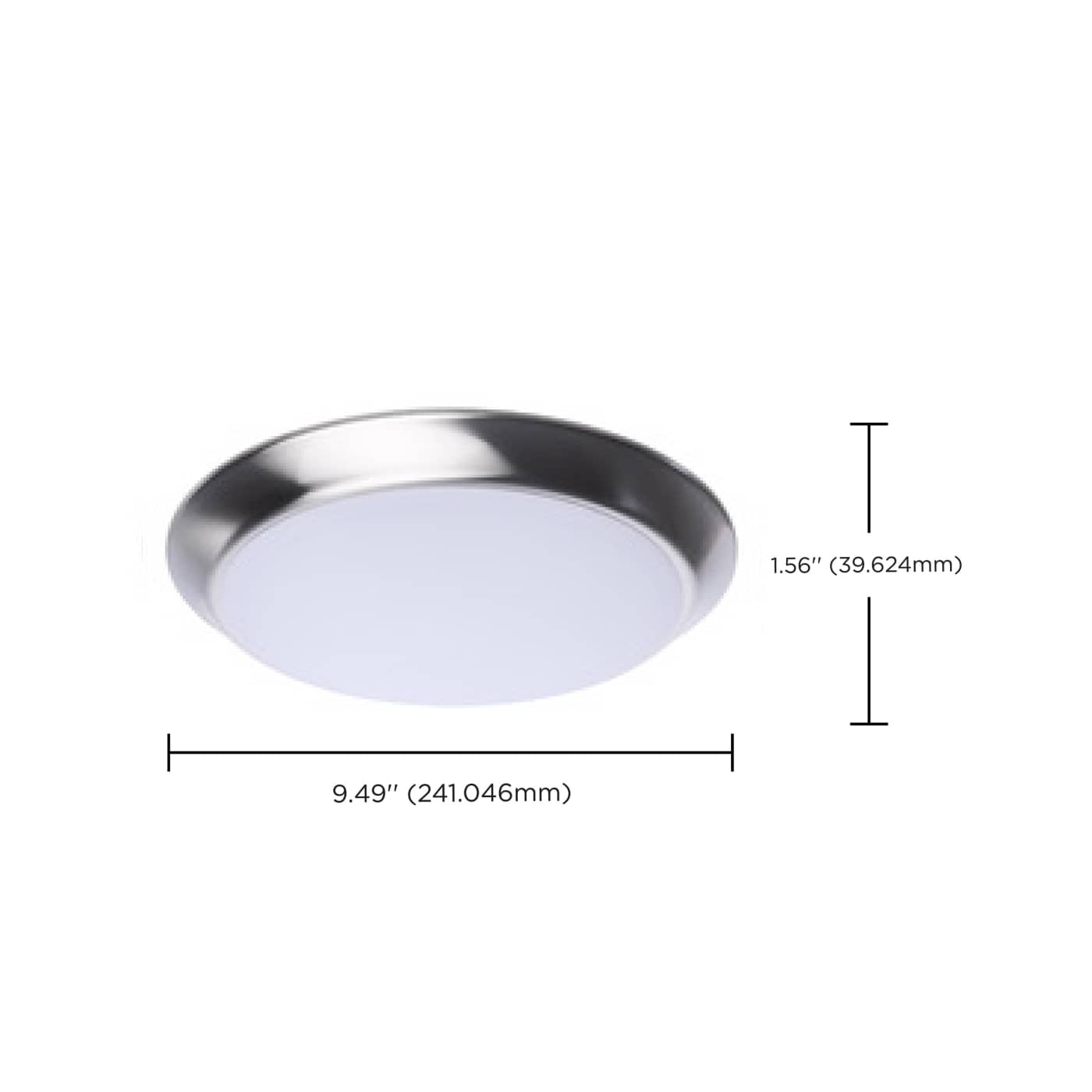 10" LED DISK LIGHT BN FINISH - 62-1812R1