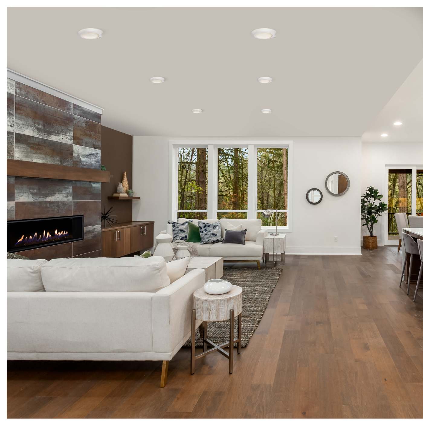 10" LED DISK LIGHT W/ OCC WHIT - 62-1821