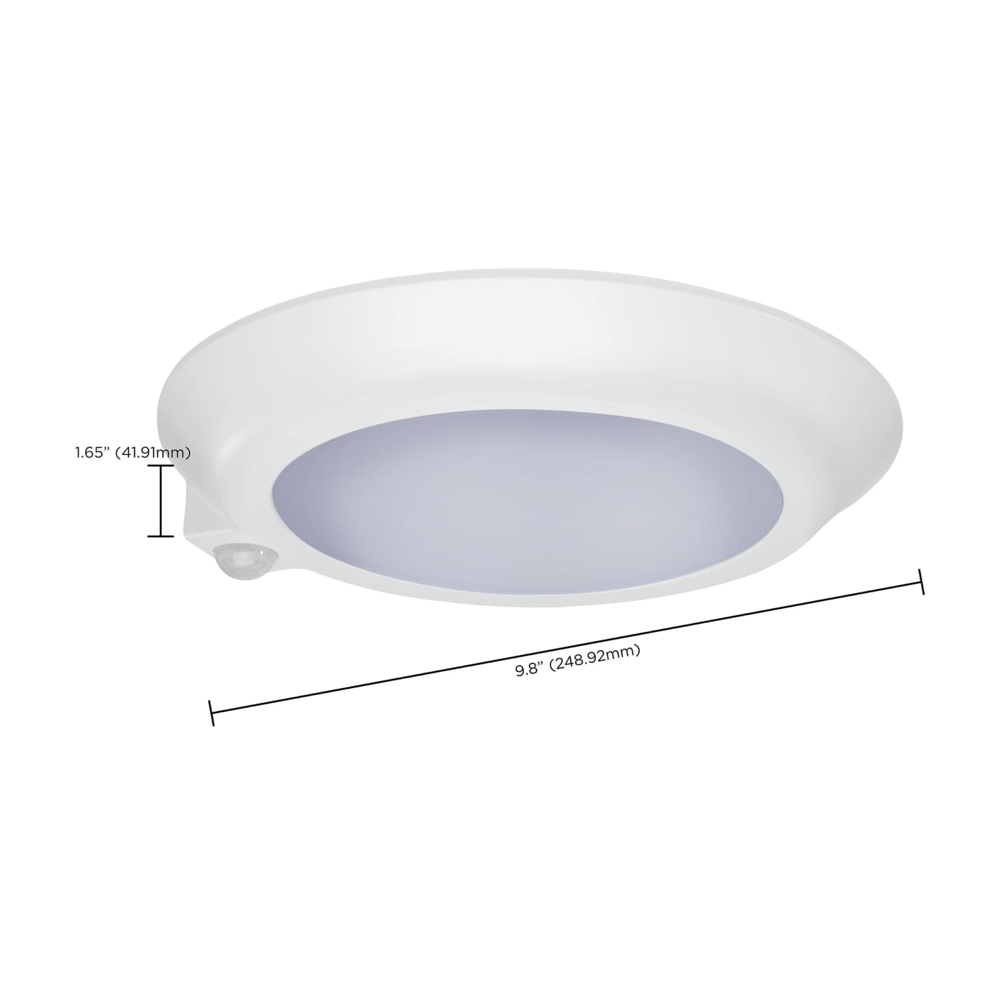 10" LED DISK LIGHT W/ OCC WHIT - 62-1821