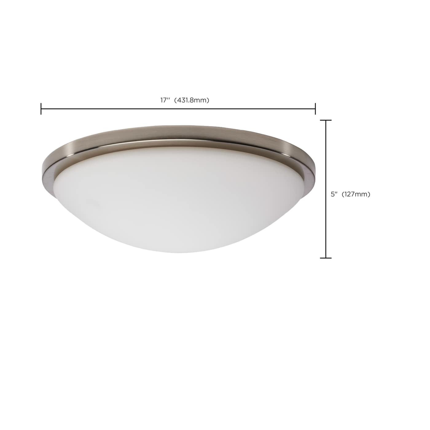 LED BUTTON BN 17" FLUSH - 62-1844