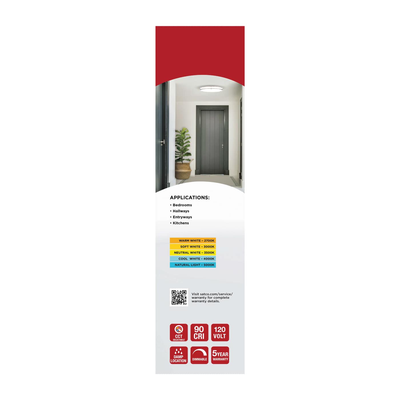 LED GLAMOUR BN 32" OVAL - 62-1881