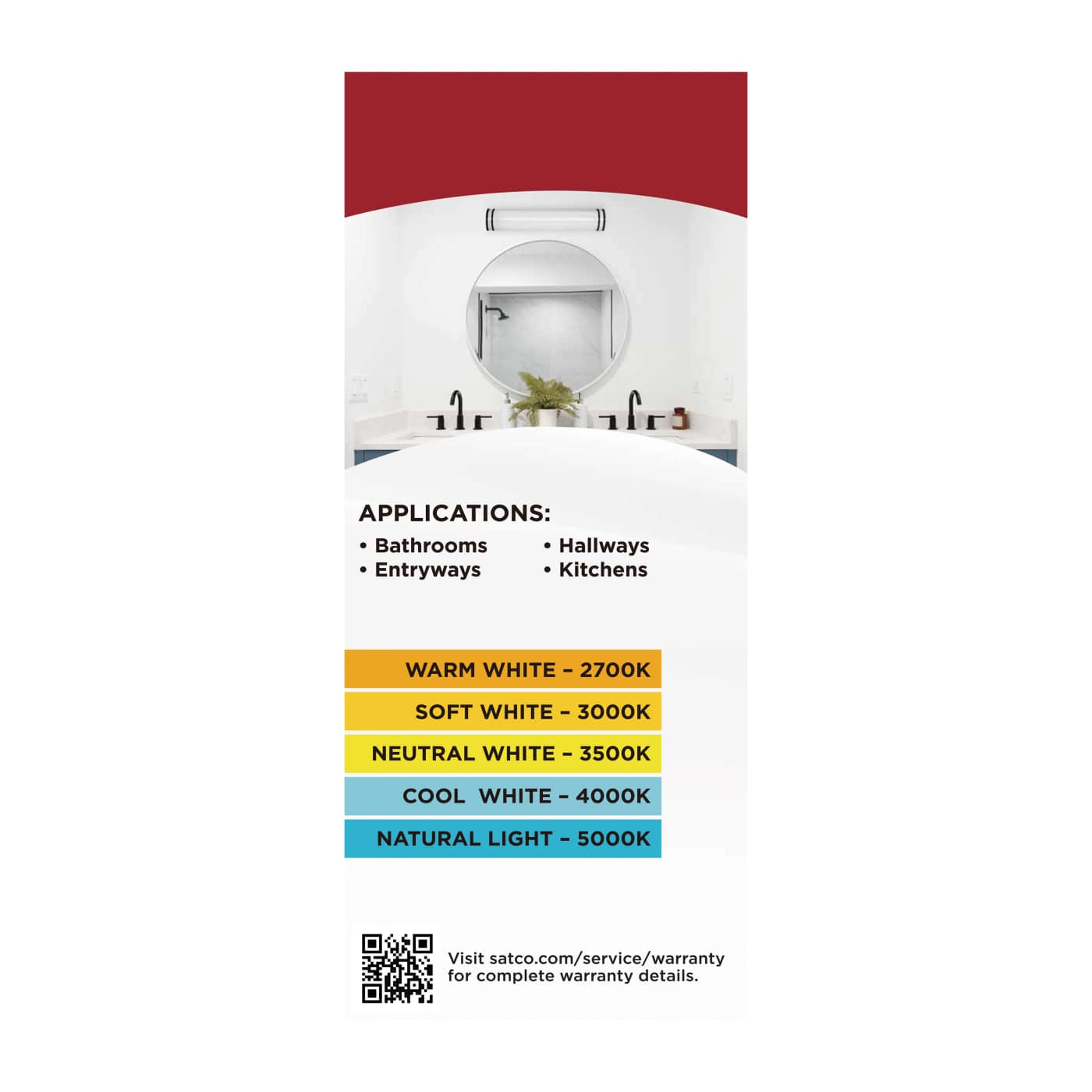 LED GLAMOUR BL 25" LINEAR - 62-1979