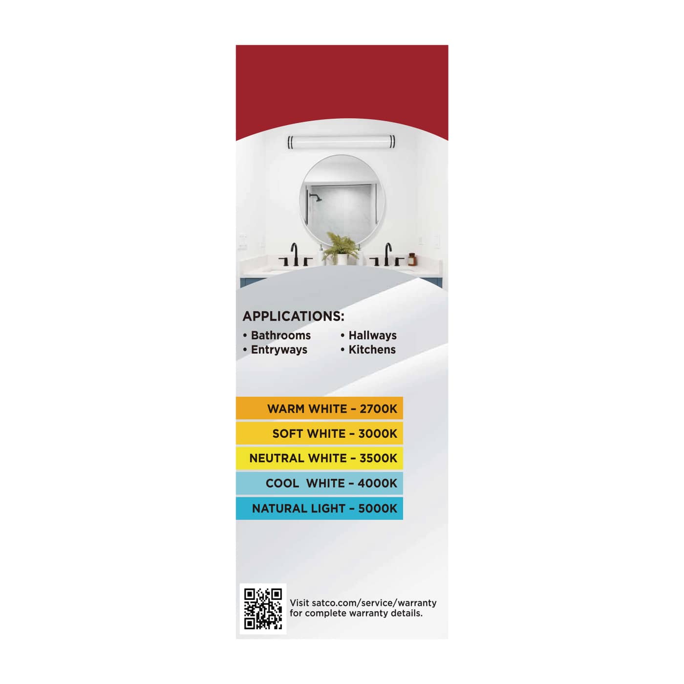 LED GLAMOUR BL 50" LINEAR - 62-1980