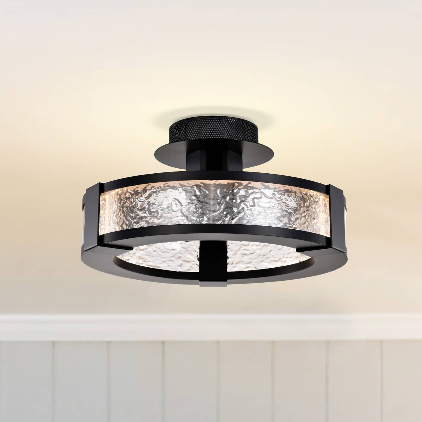 DARROW 13" LED SEMI FLUSH - 62-2001