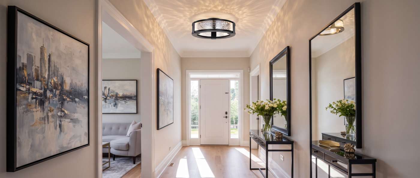 DARROW 13" LED FLUSH MOUNT - 62-2002