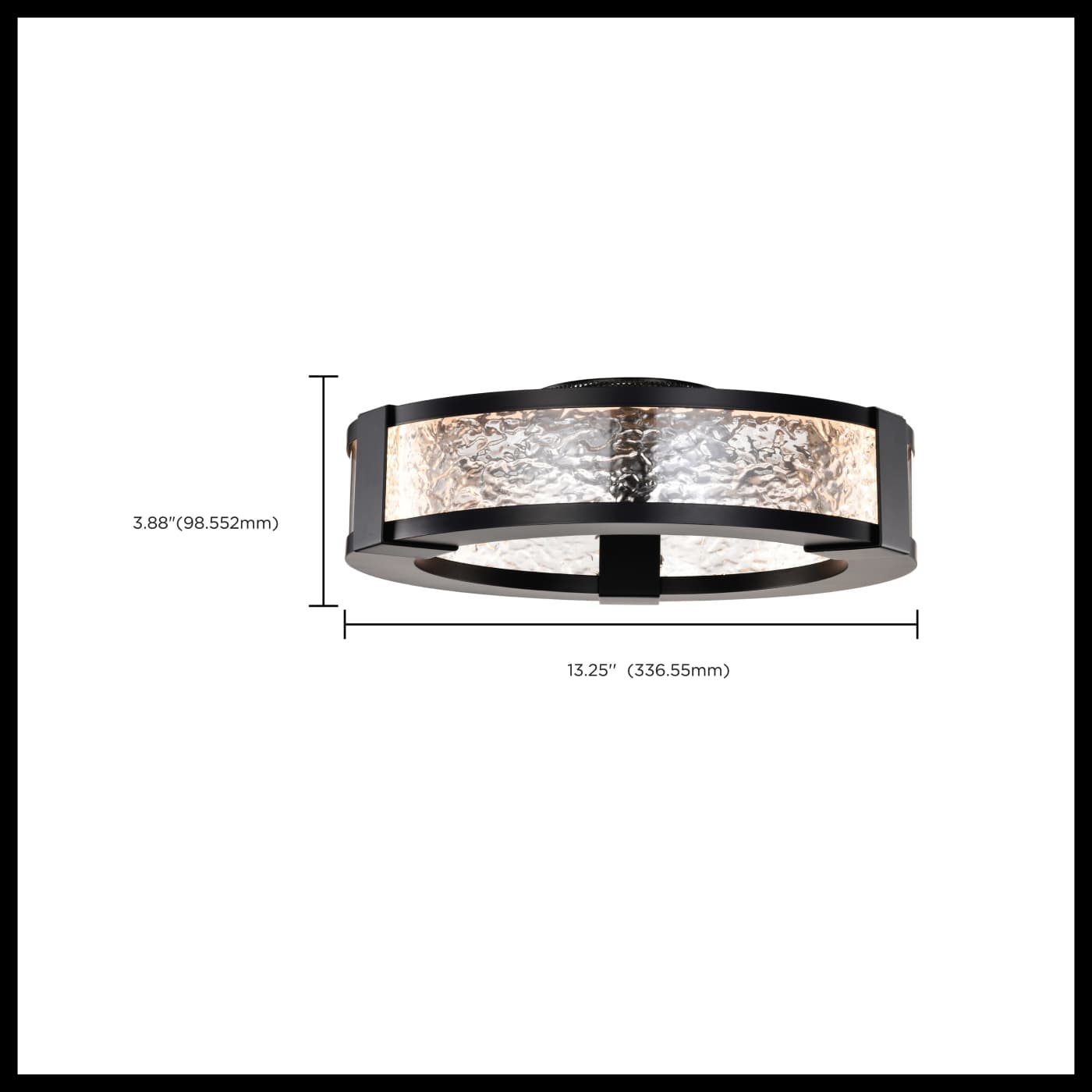 DARROW 13" LED FLUSH MOUNT - 62-2002