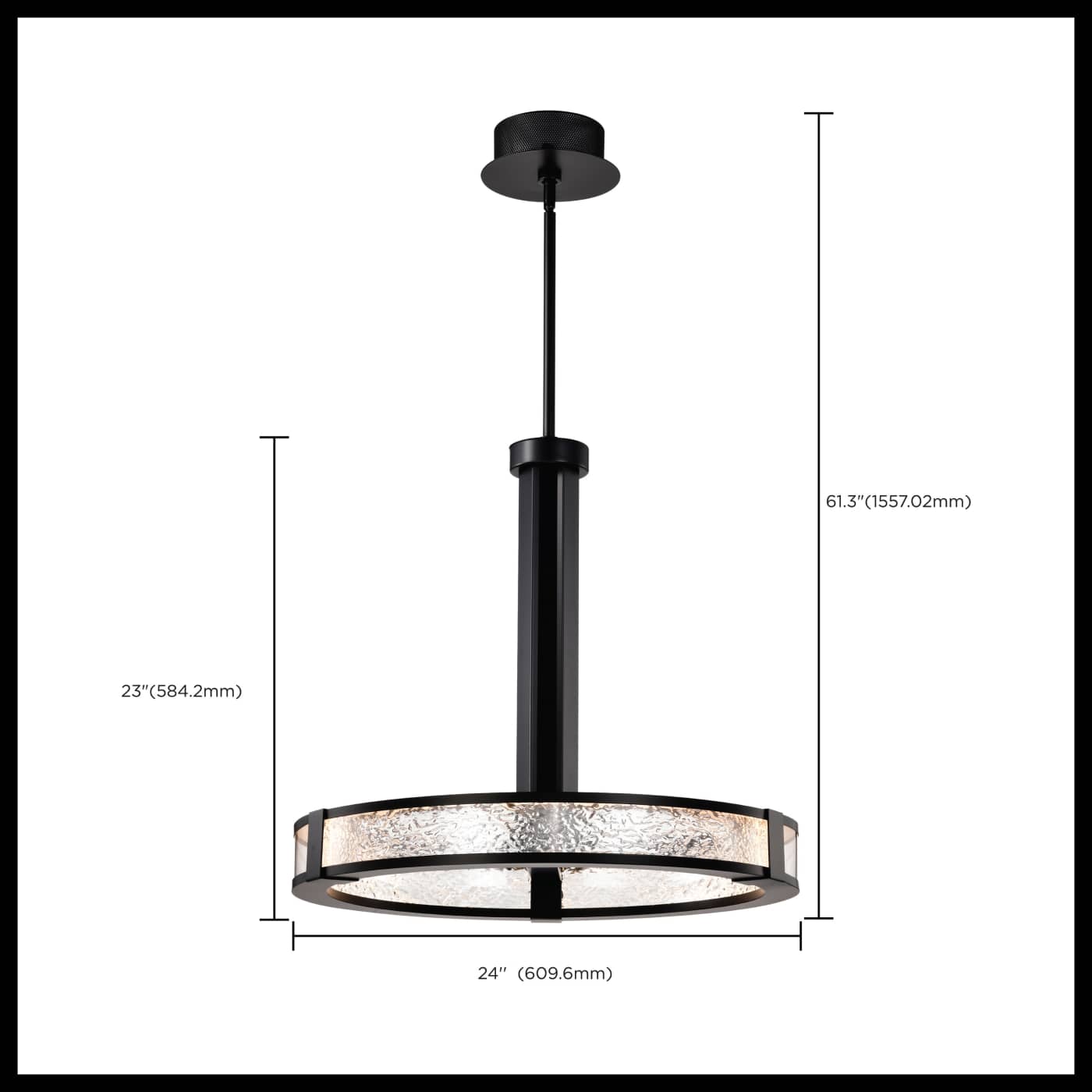 DARROW 24" LED PENDANT - 62-2003