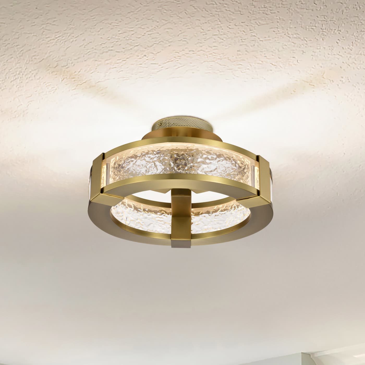 DARROW 13" LED SEMI FLUSH - 62-2011