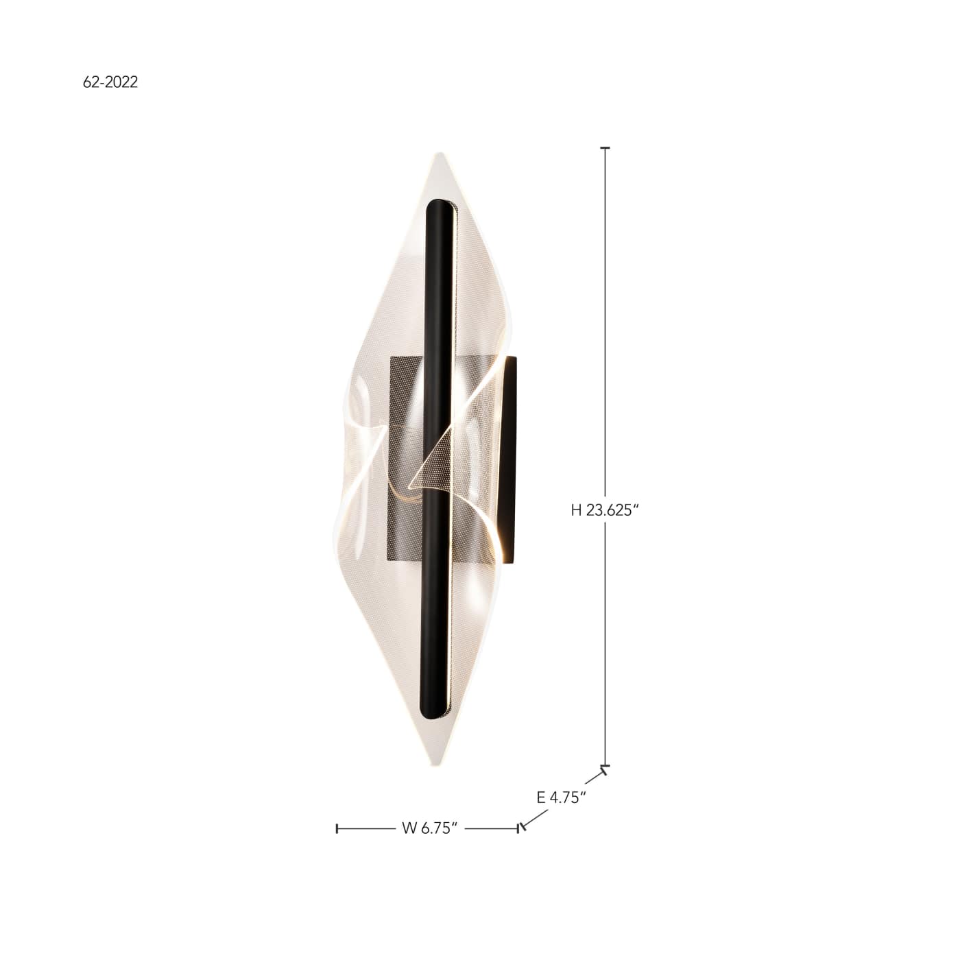 GENEVA 24" LED LG WALL SCONCE - 62-2022