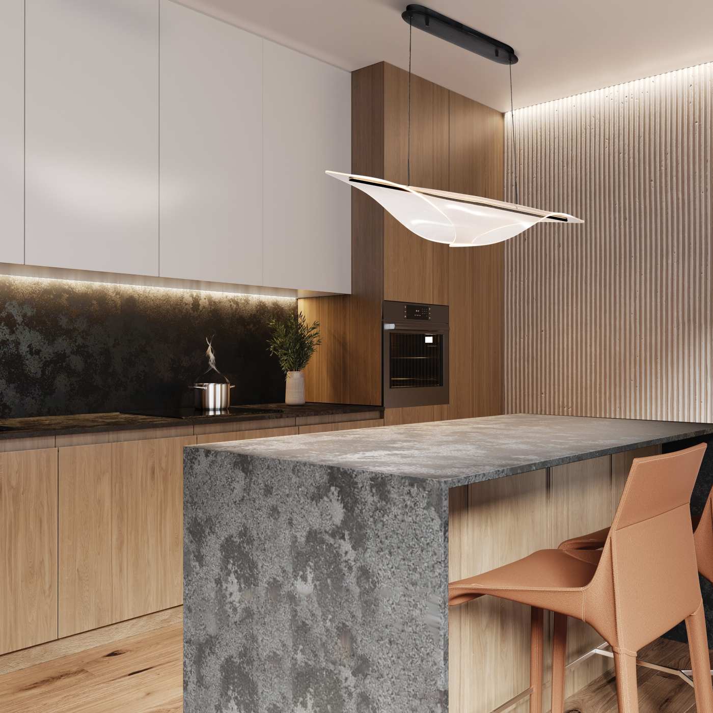 GENEVA 46" LED ISLAND PENDANT - 62-2023