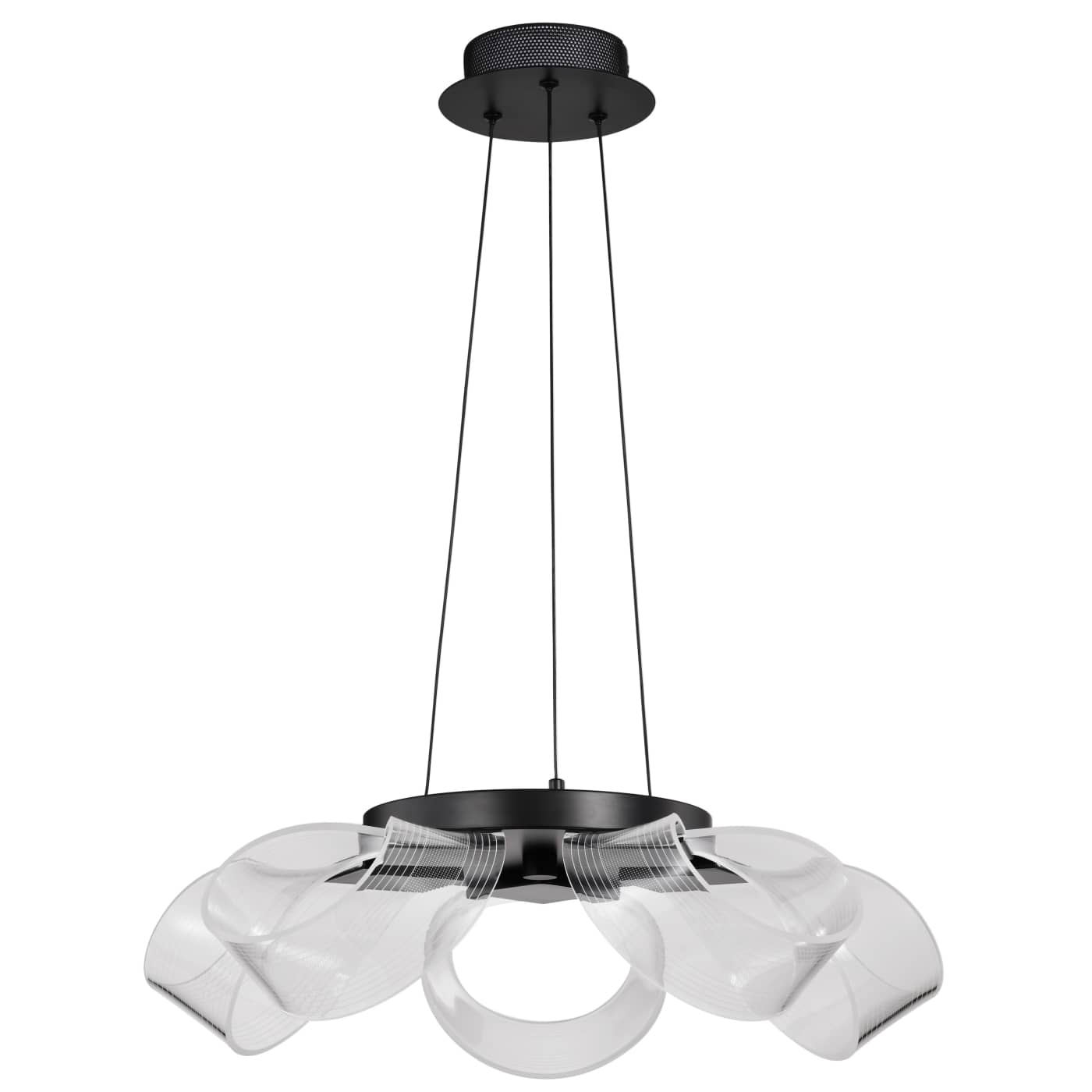 BARNETT 21" LED 5 LIGHT CHAND - 62-2036