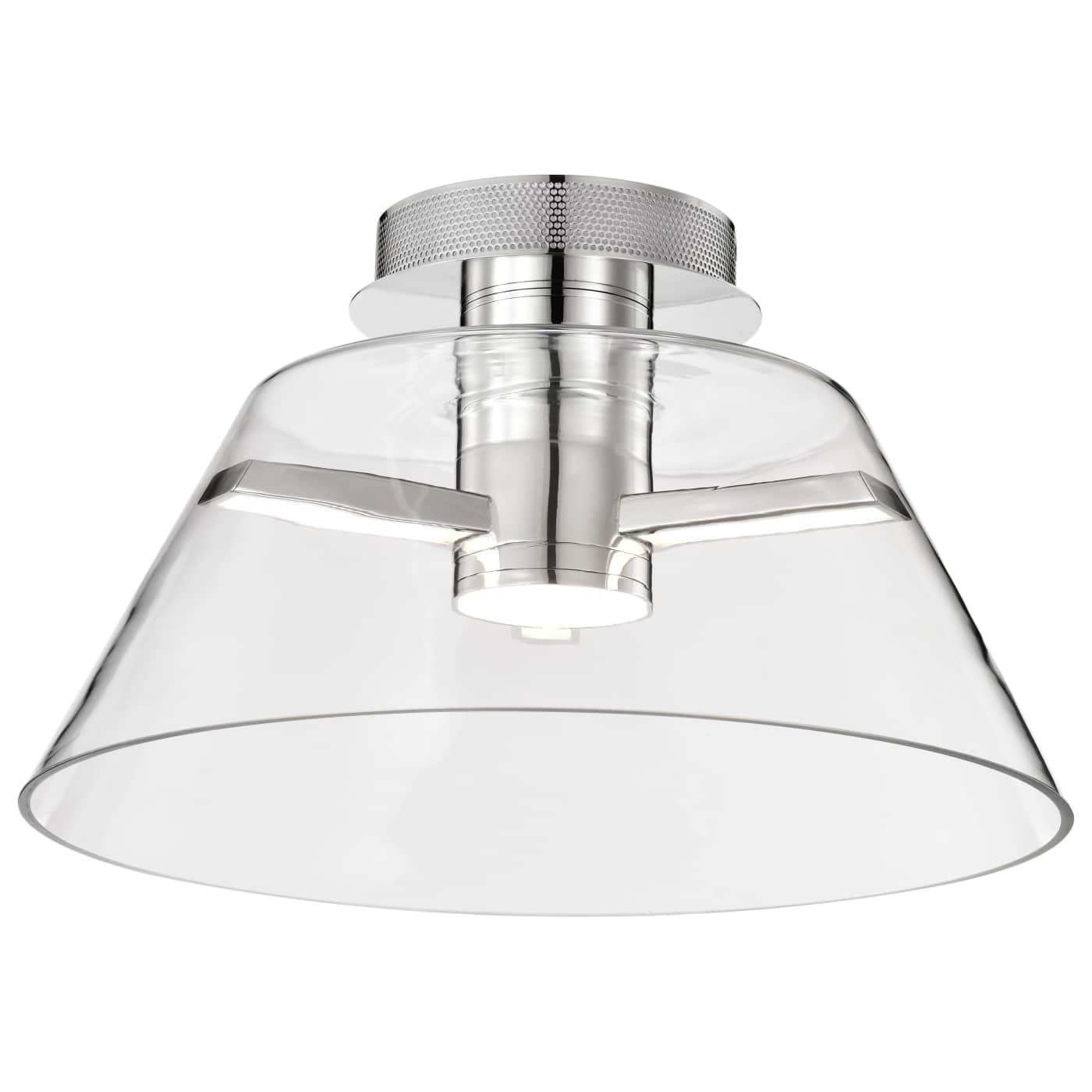 EDMOND 17" LED SEMI FLUSH - 62-2054