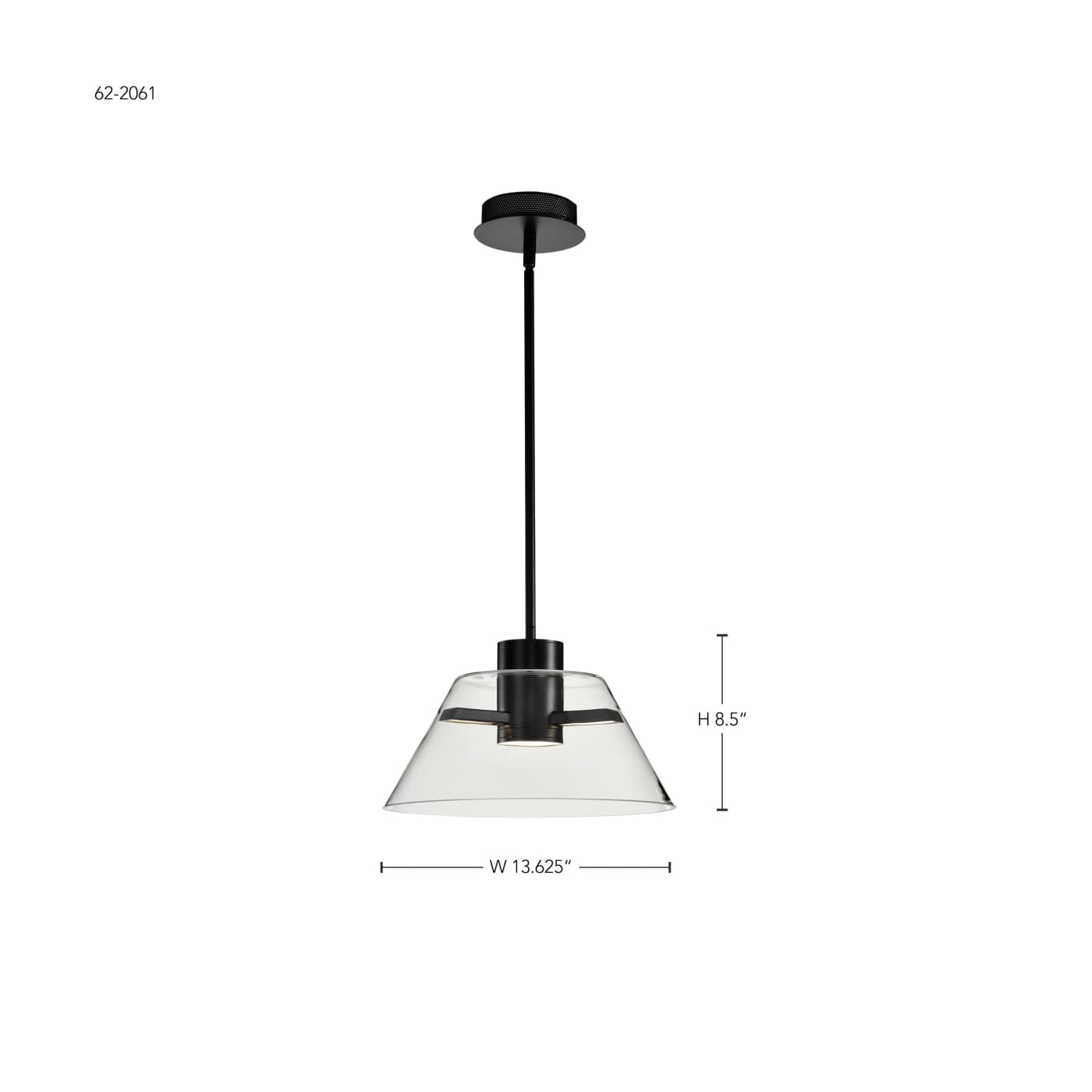 EDMOND 14" LED PENDANT - 62-2061