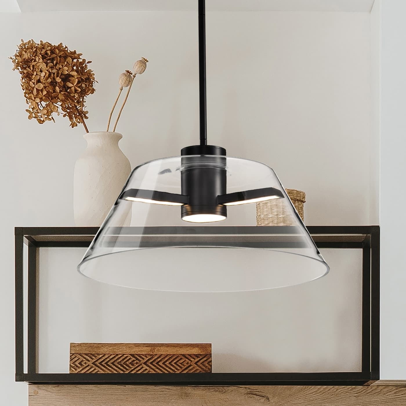 EDMOND 17" LED PENDANT - 62-2062