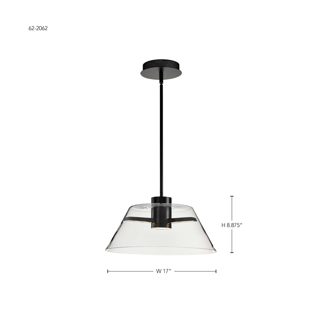 EDMOND 17" LED PENDANT - 62-2062