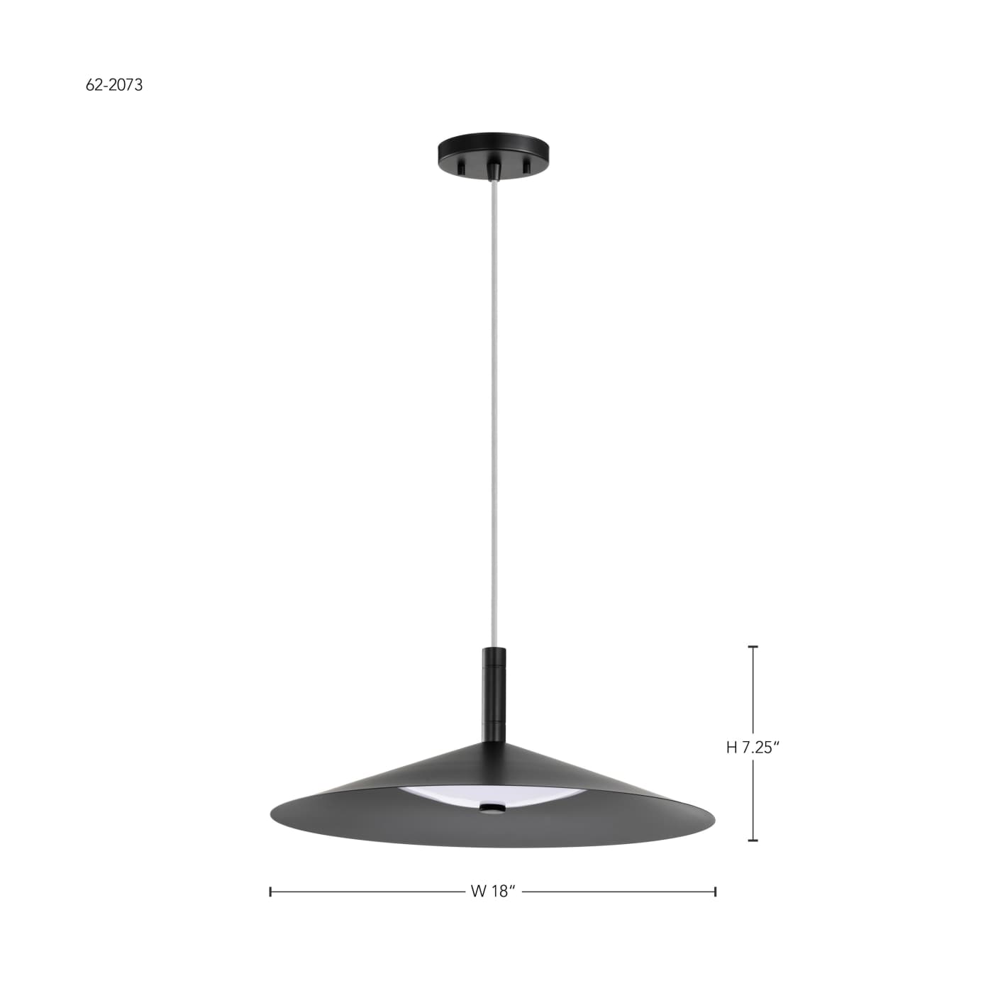 CORRINE 18" LED PENDANT - 62-2073