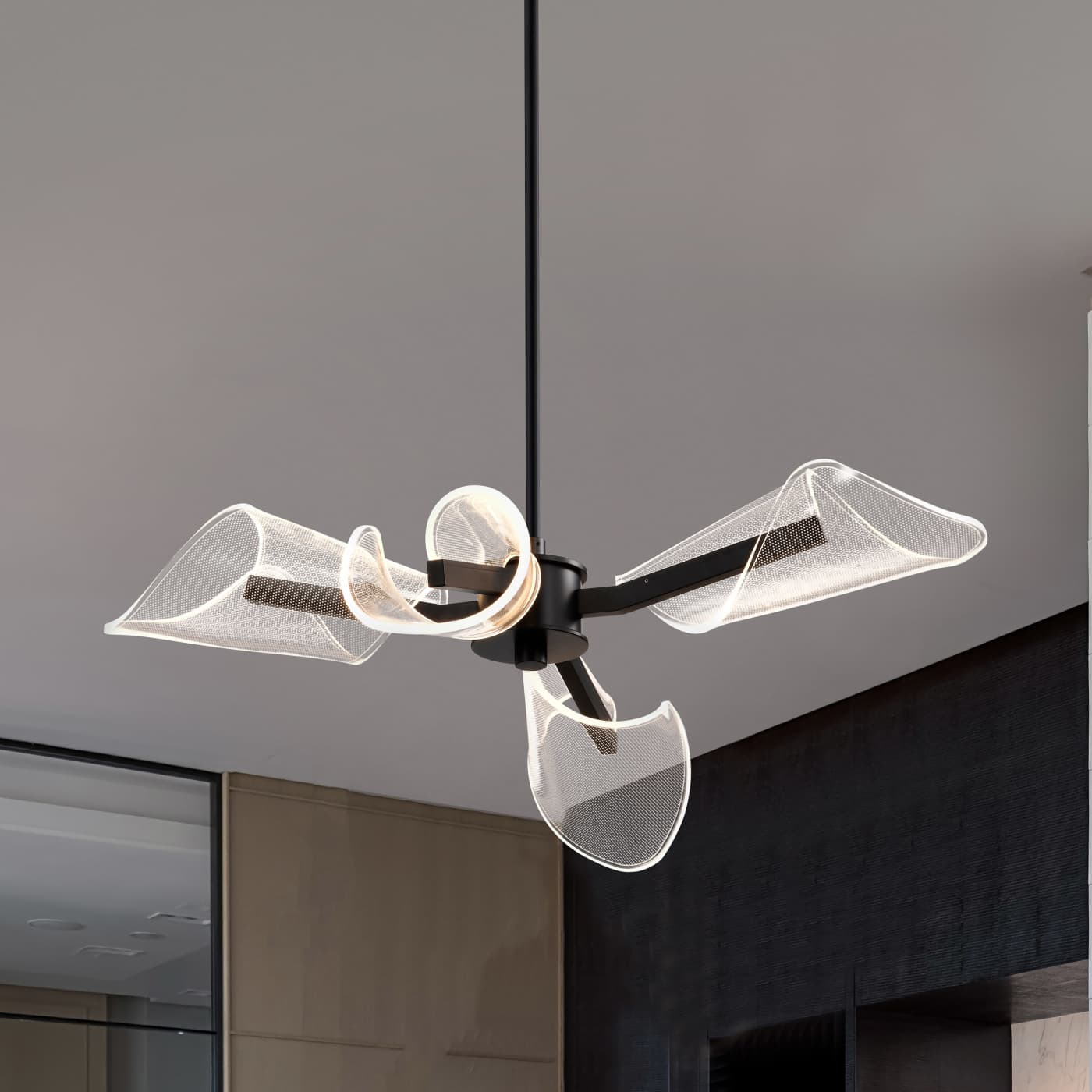 SEDONA 27" LED 4 LIGHT CHAND - 62-2283