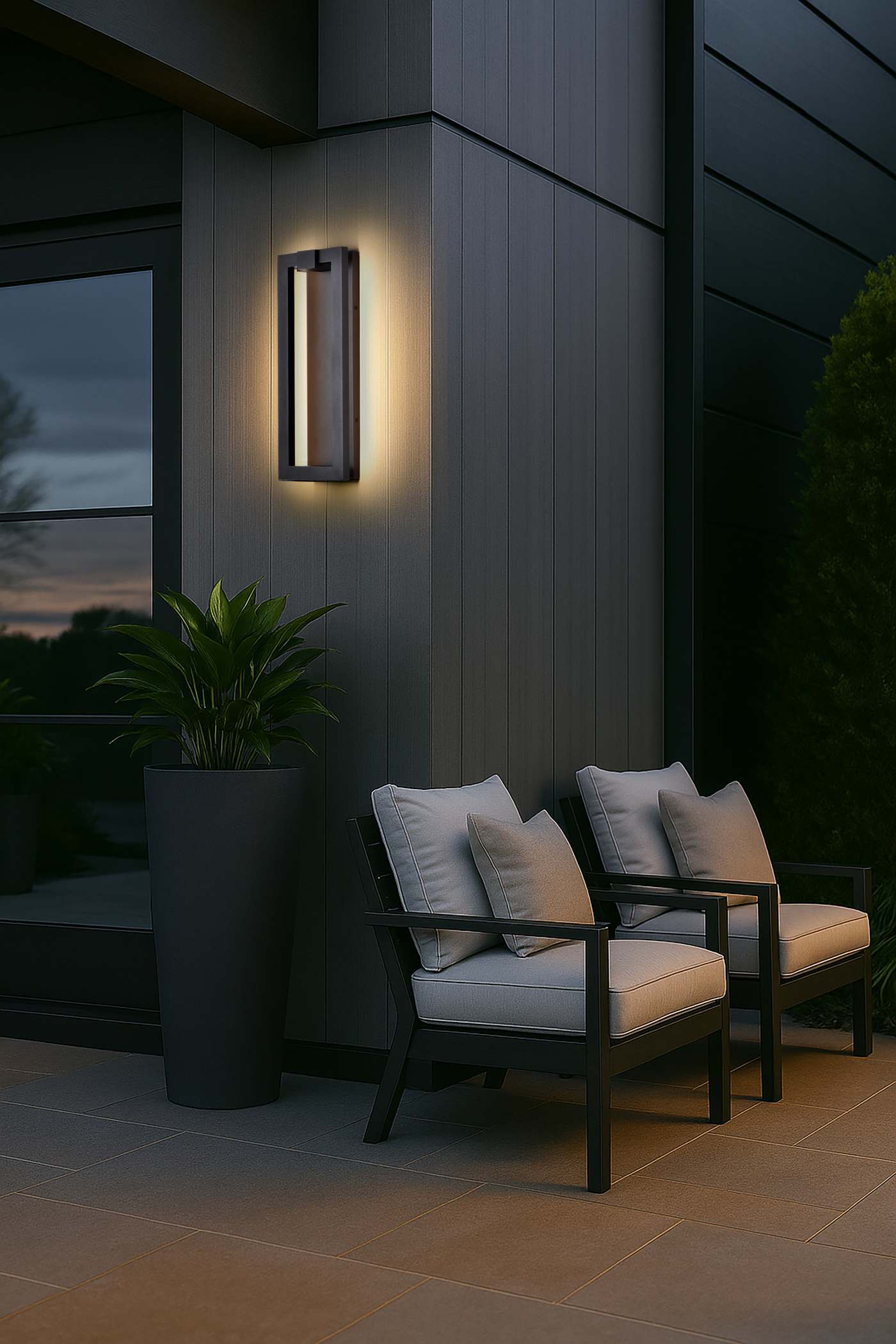 CREW 19" LED OUTDOOR SCONCE - 62-2302