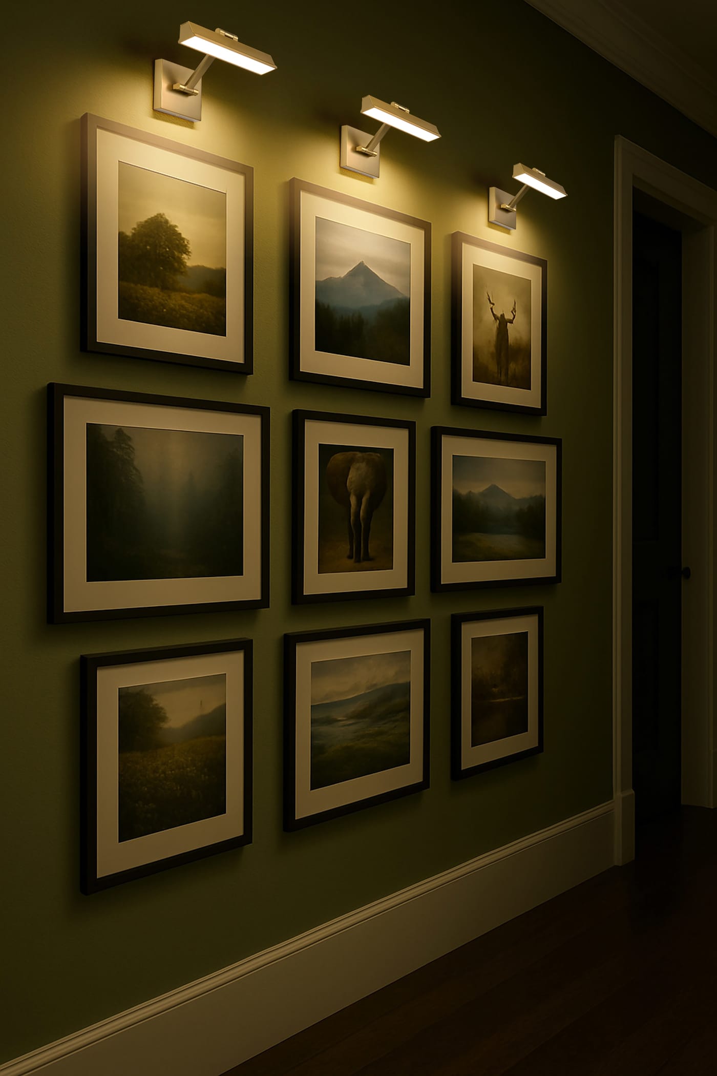 HAZEL 12" LED PICTURE LT 3 CCT - 62-2322