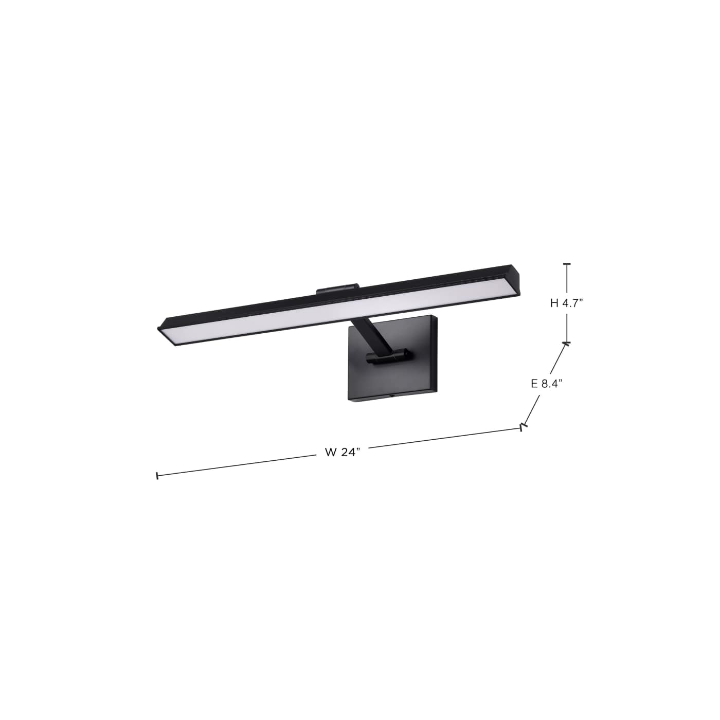 HAZEL 24" LED PICTURE LT 3 CCT - 62-2325