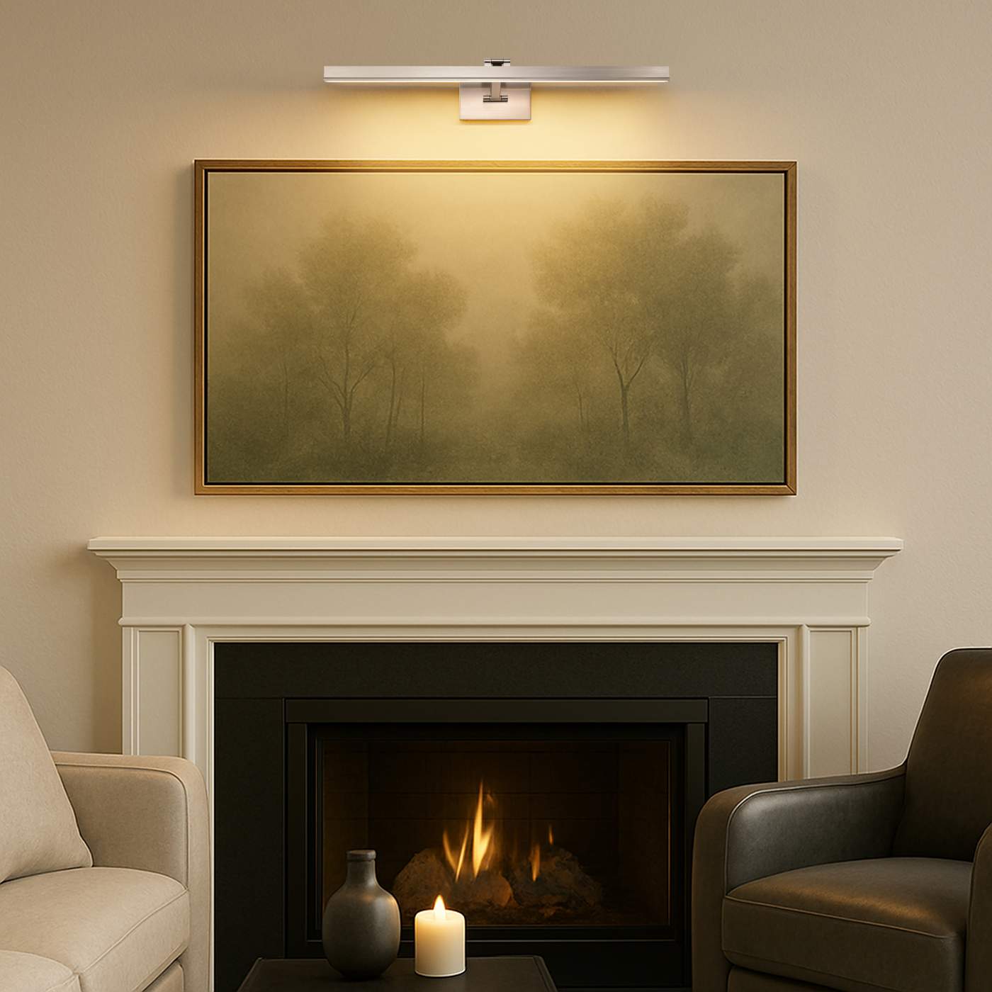 HAZEL 36" LED PICTURE LT 3 CCT - 62-2331