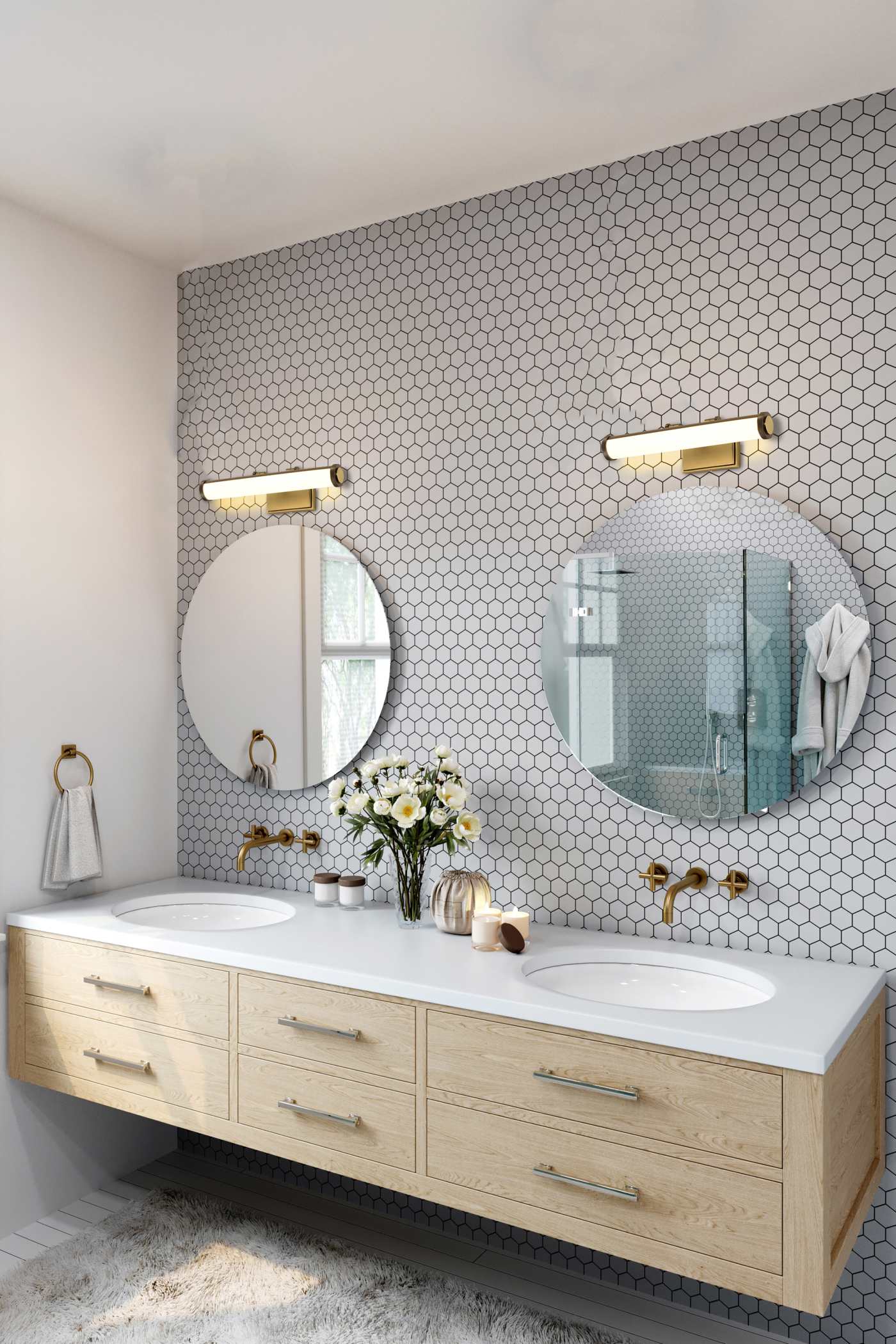 CORA 18" LED VANITY 3 CCT - 62-2367