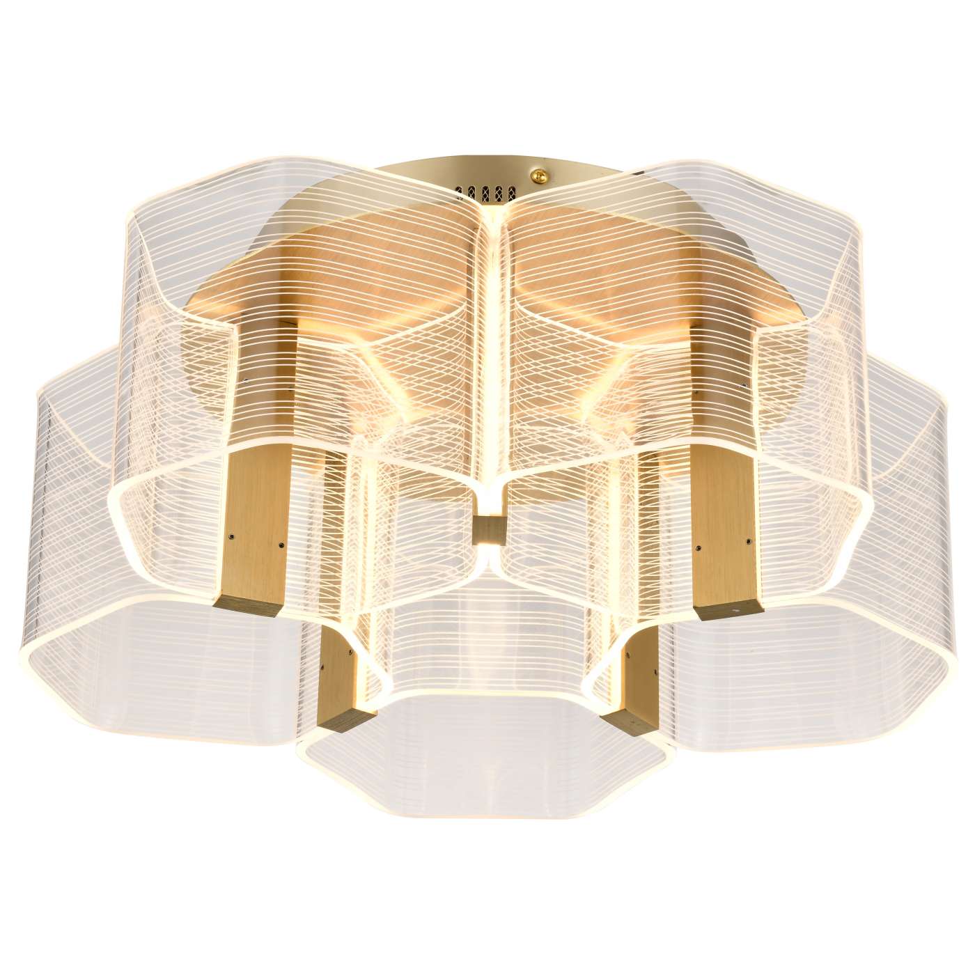 KENZO LED 5 LIGHT FLUSH - 62-2401