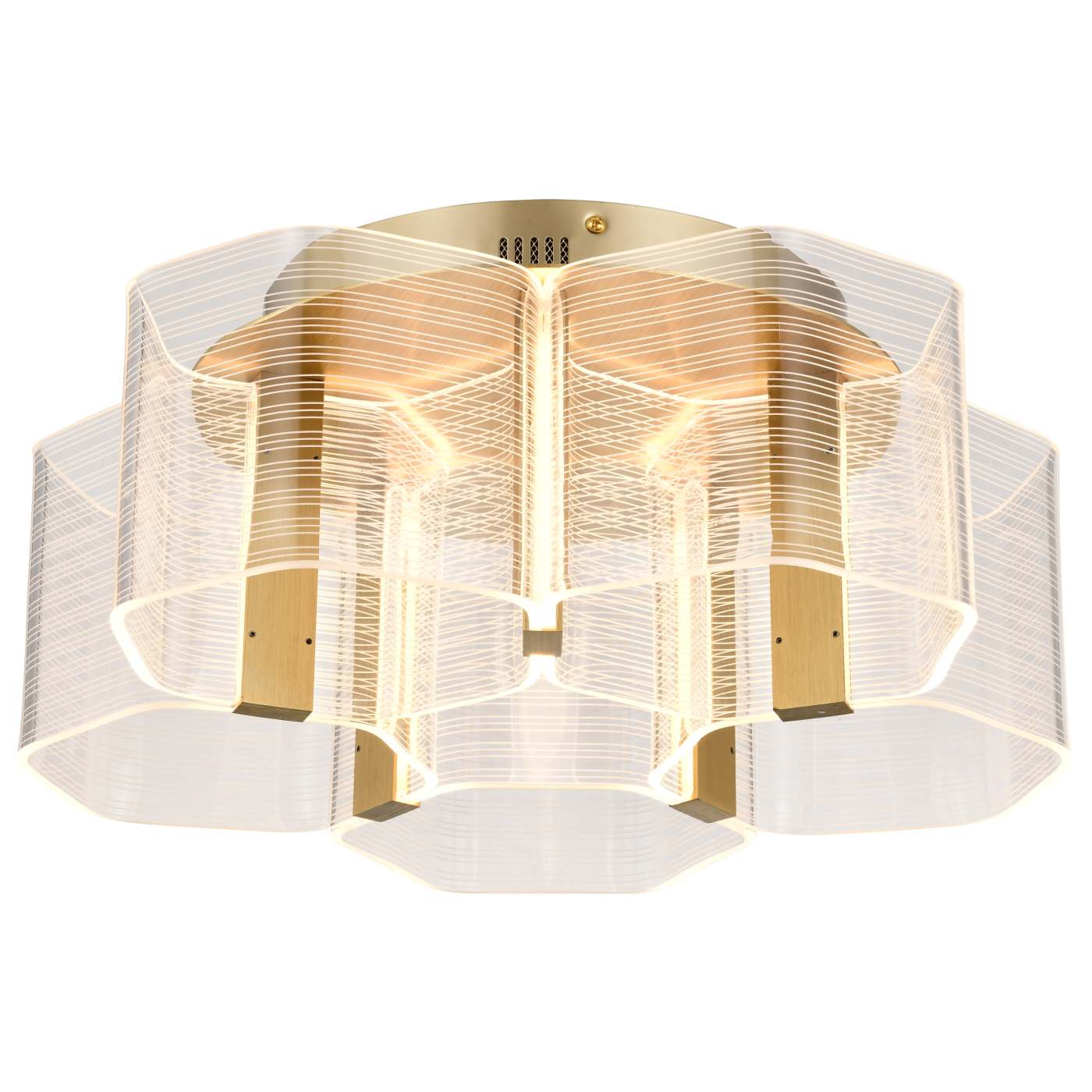 KENZO LED 5 LIGHT FLUSH - 62-2401