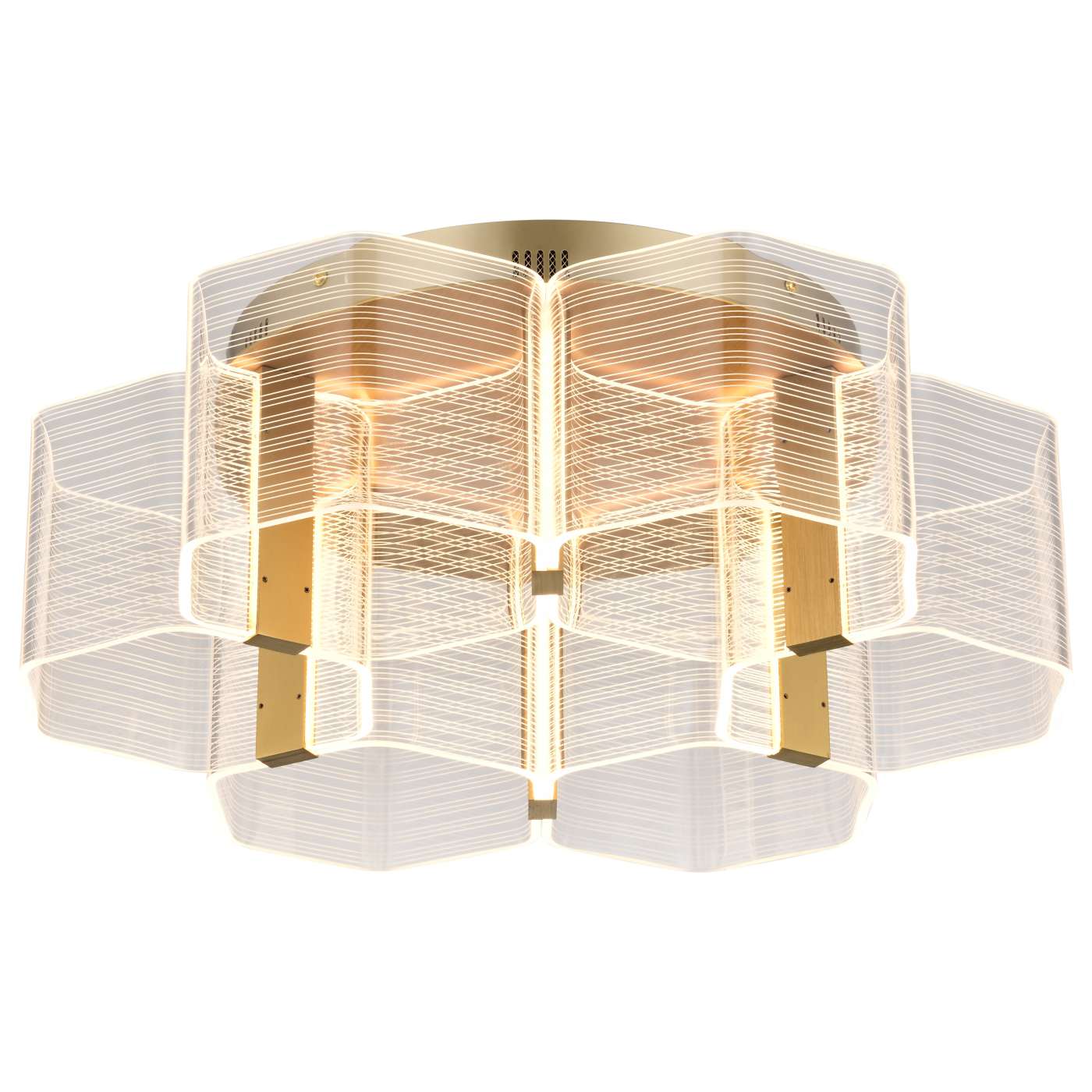 KENZO LED 6 LIGHT FLUSH - 62-2402