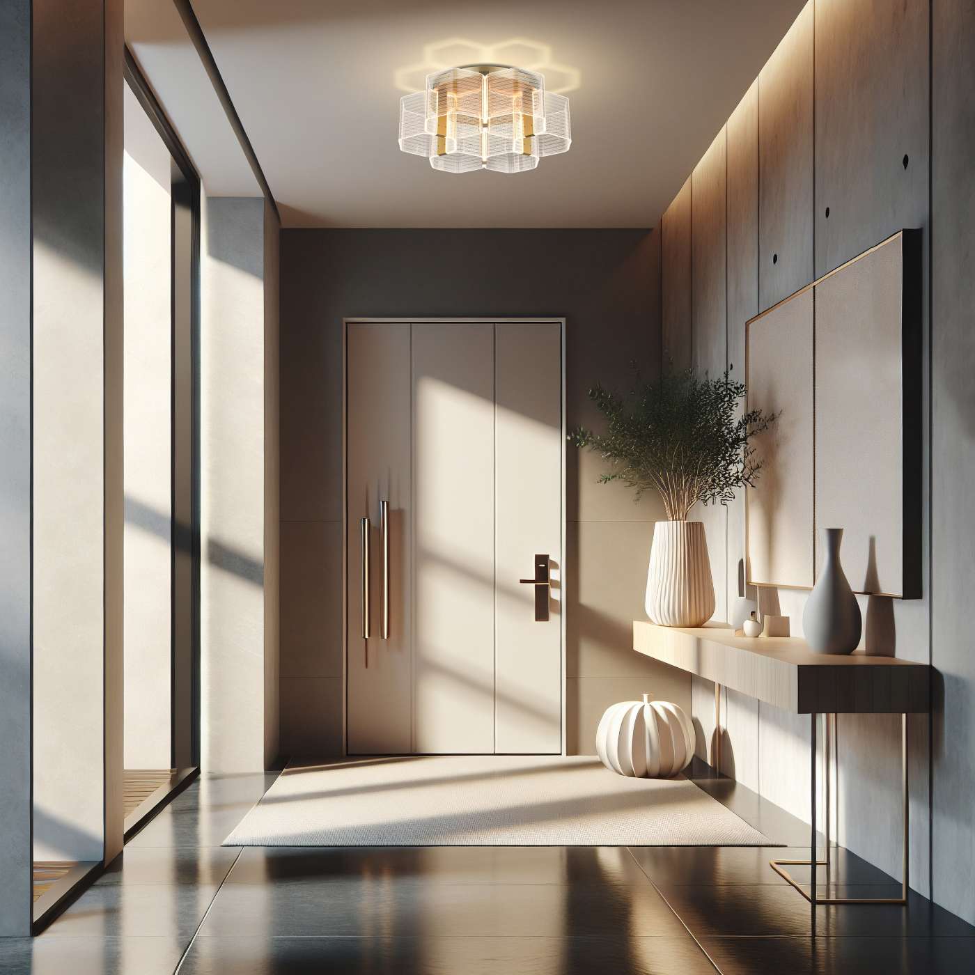 KENZO LED 6 LIGHT FLUSH - 62-2402