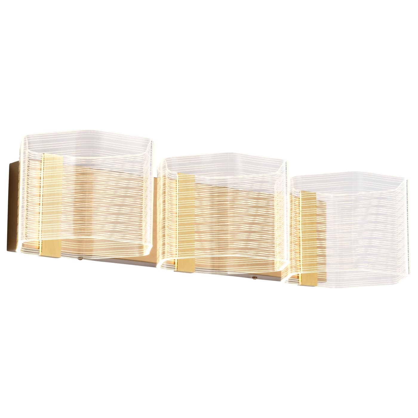 KENZO LED 3 LIGHT VANITY - 62-2408