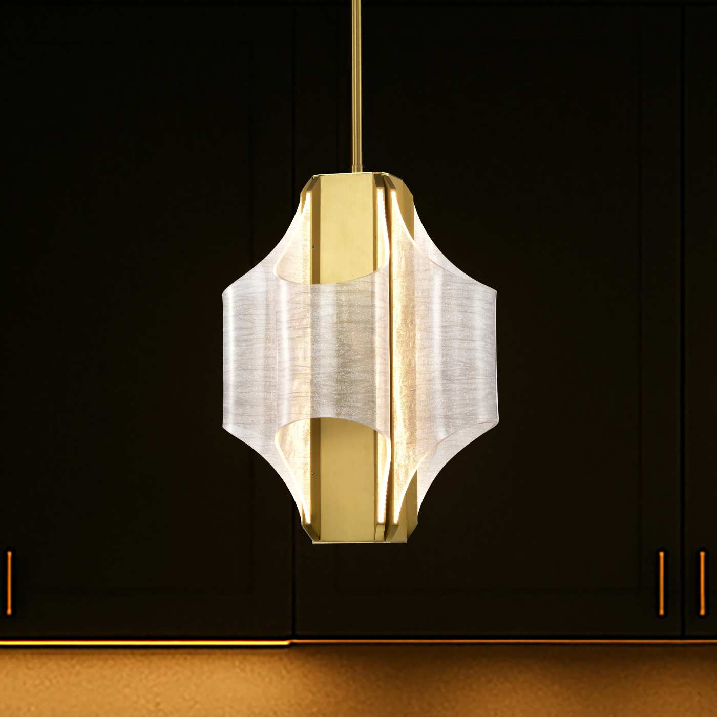 IDRIS LED 4 LIGHT PENDANT - 62-2412