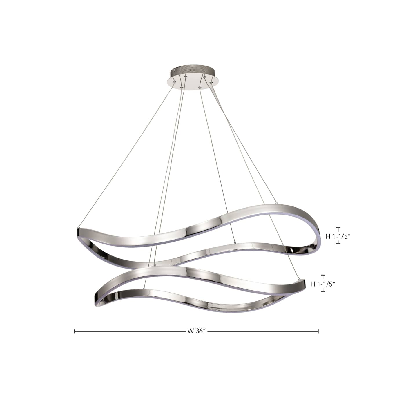 SYLAS 36" LED PENDANT - 62-2431
