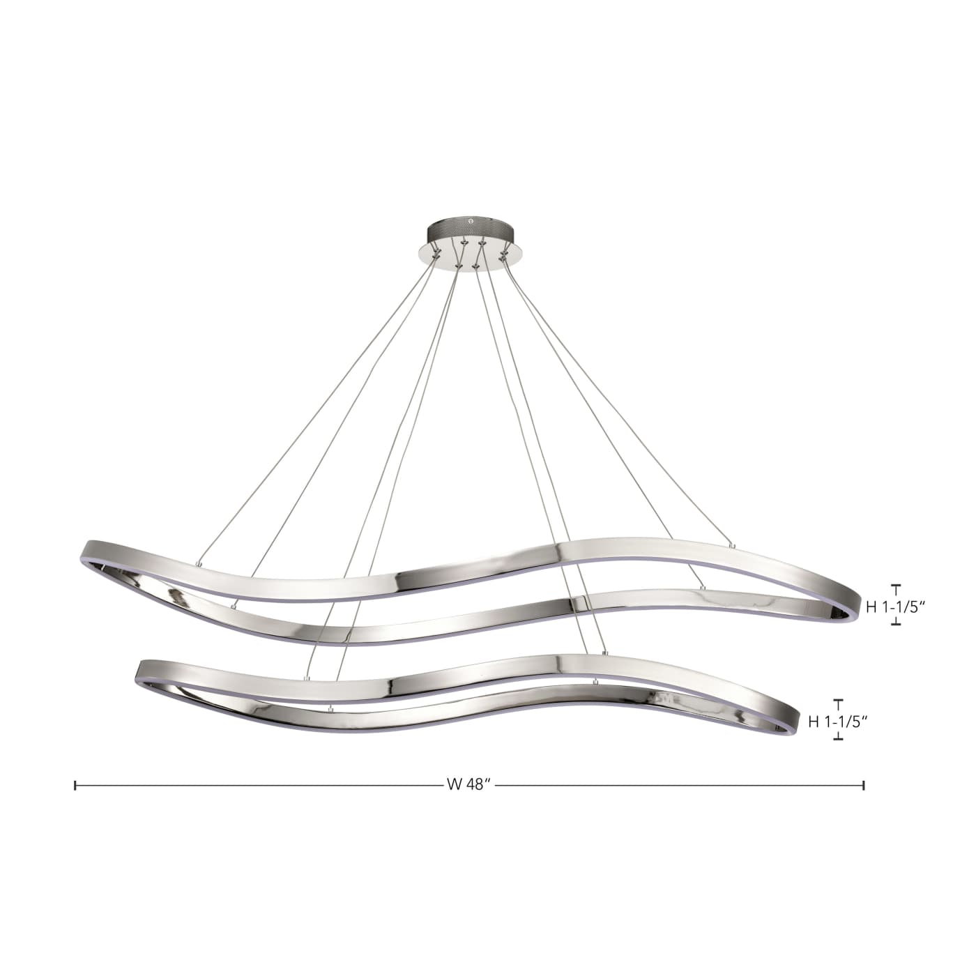 SYLAS 48" LED PENDANT - 62-2432