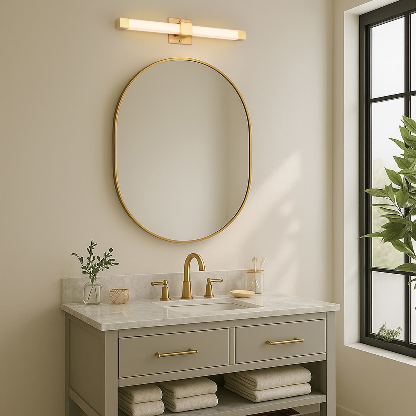 BRIGHTWYN 24" LED VANITY - 62-2631