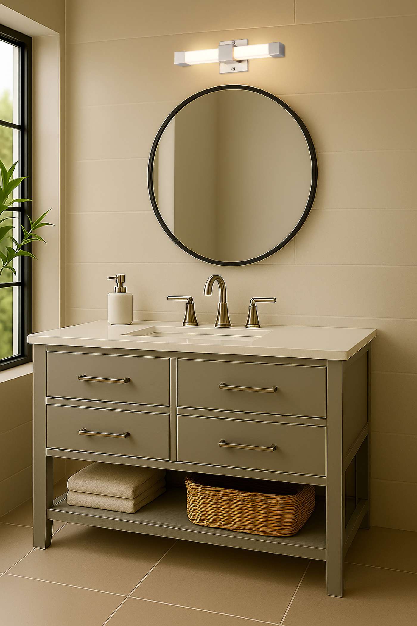 BRIGHTWYN 16" LED VANITY - 62-2640